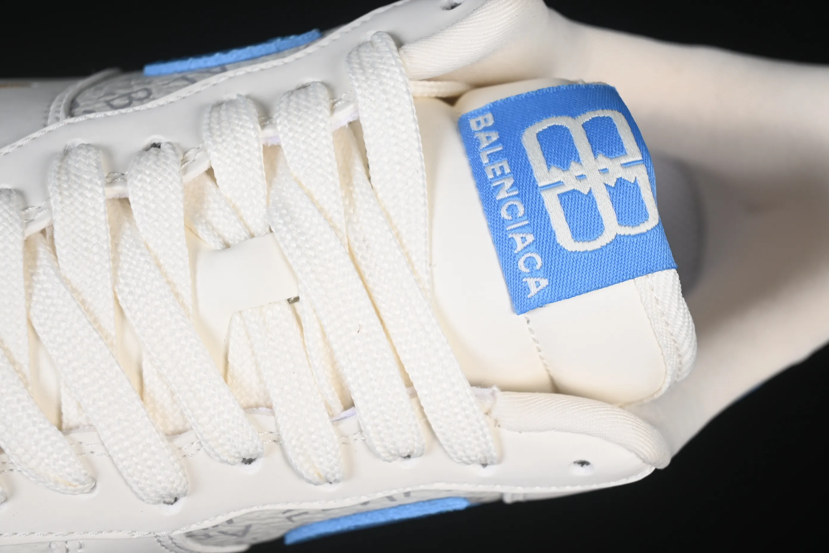 All categories Nk Air Force 1 Air Force series Nk Air Force 1 Low Air Force low-top Nike Air Force 1'07 Low Balenciaga co-branded white blue gold Air Force 1 low-top casual sneakers YF9511-803